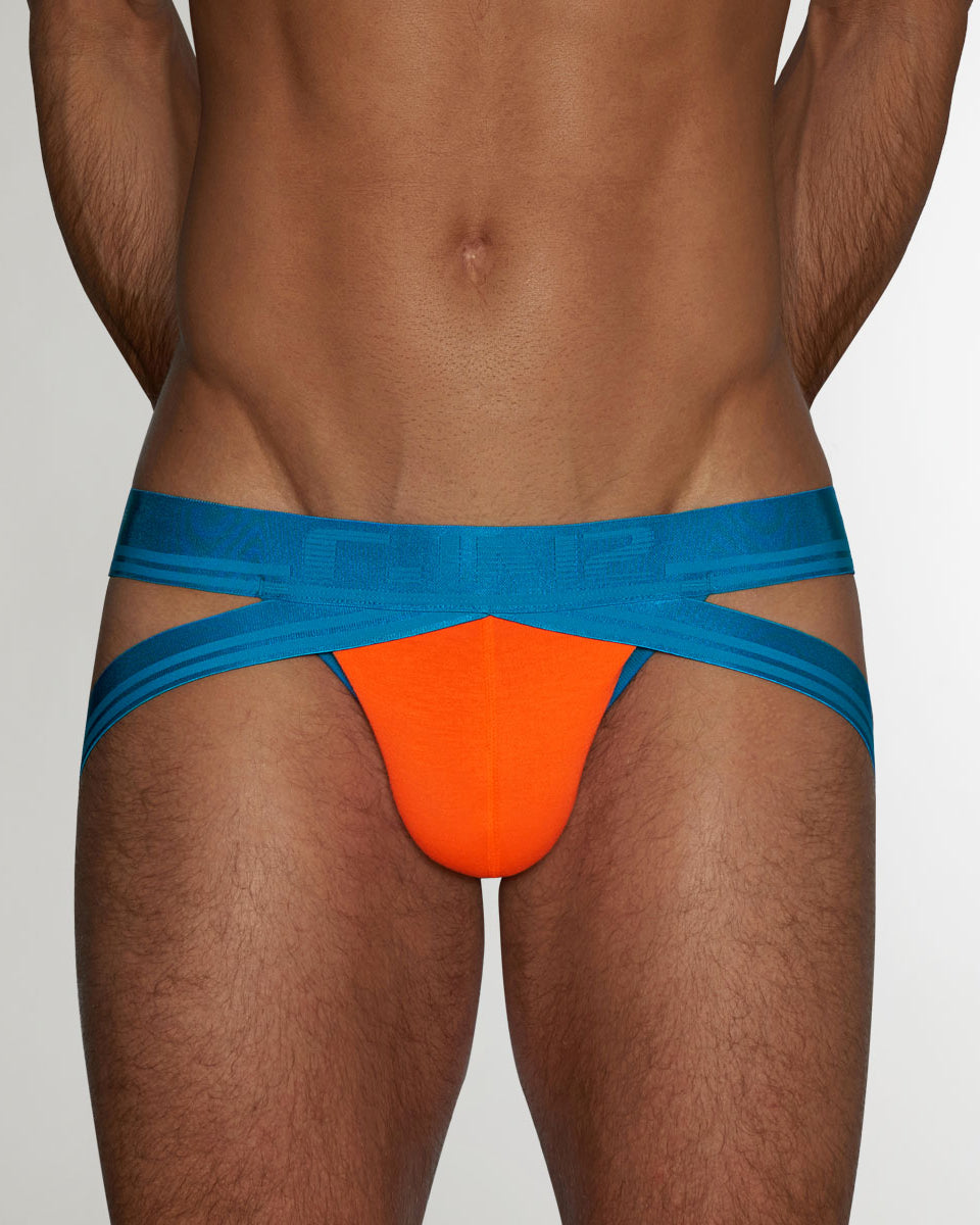 C-IN2 Super Bright Jockstrap Benicci-blue