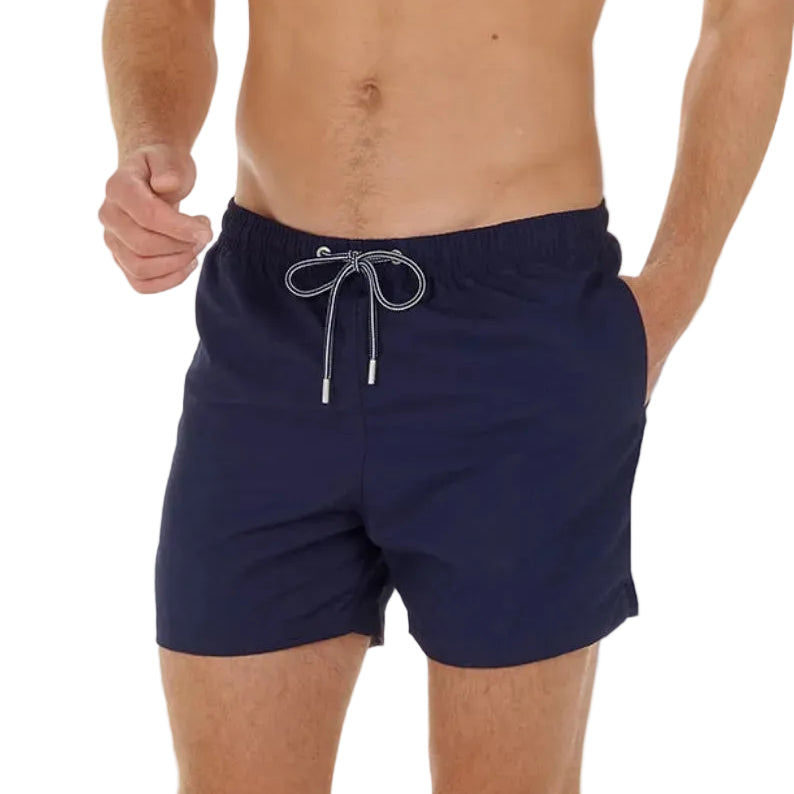 HOM Sea Life Beach Boxer - Navy