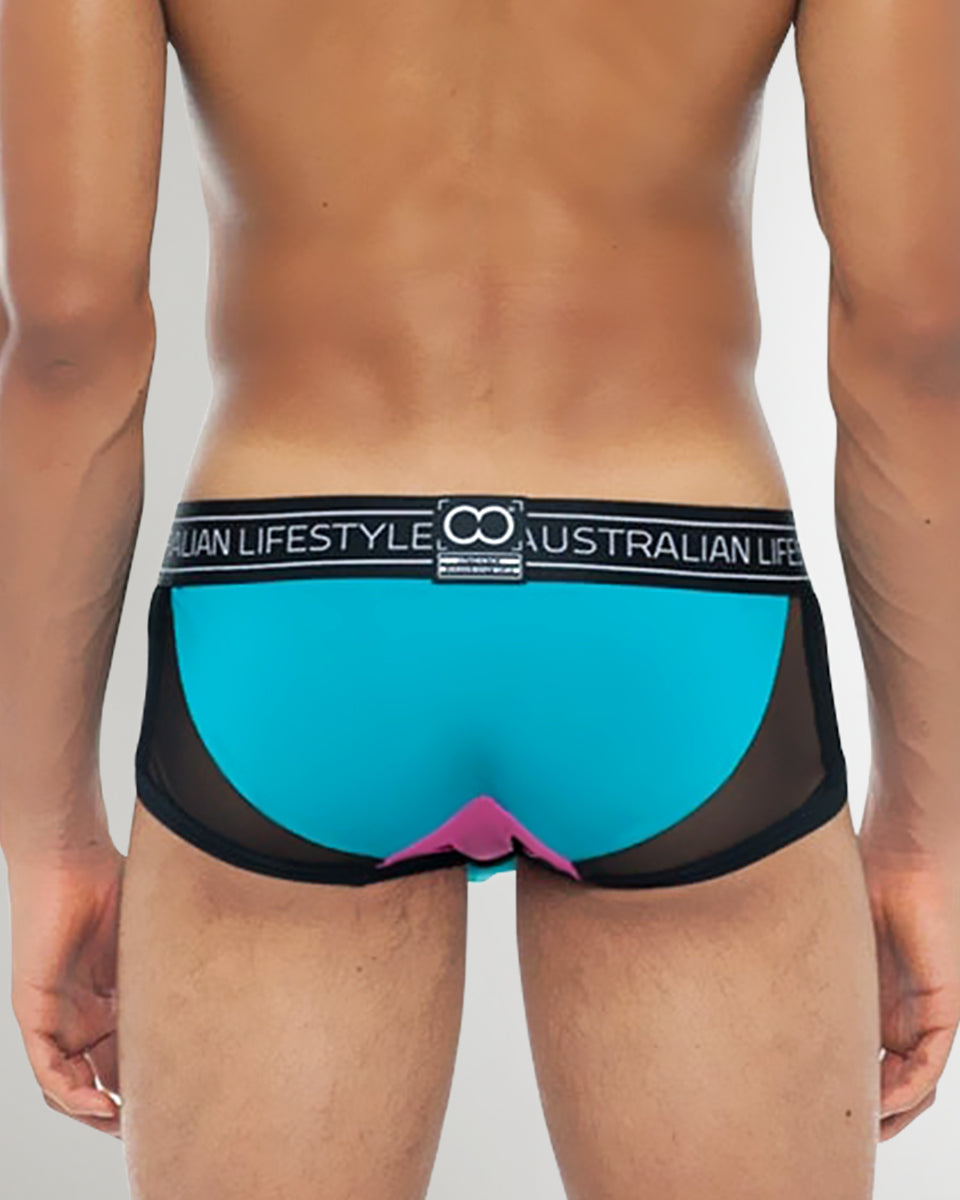 2Eros Poseidon Mesh Trunk Blue