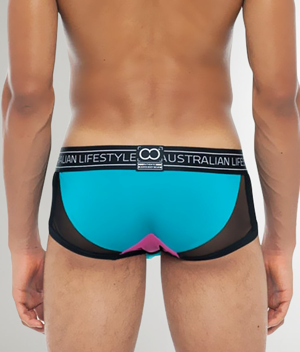 2Eros Poseidon Mesh Trunk Blue