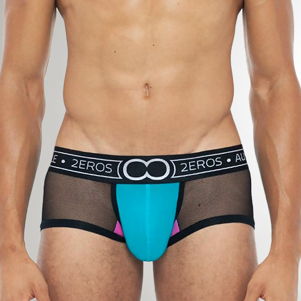 2Eros Poseidon Mesh Trunk Blue