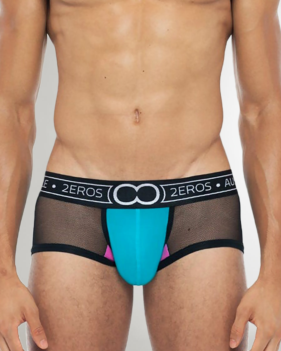 2Eros Poseidon Mesh Trunk Blue