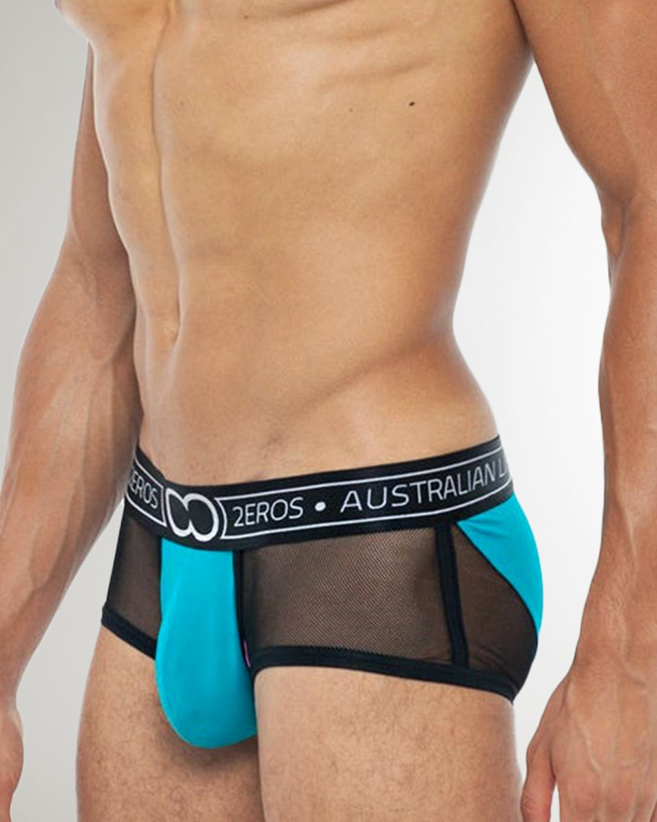 2Eros Poseidon Mesh Trunk Blue