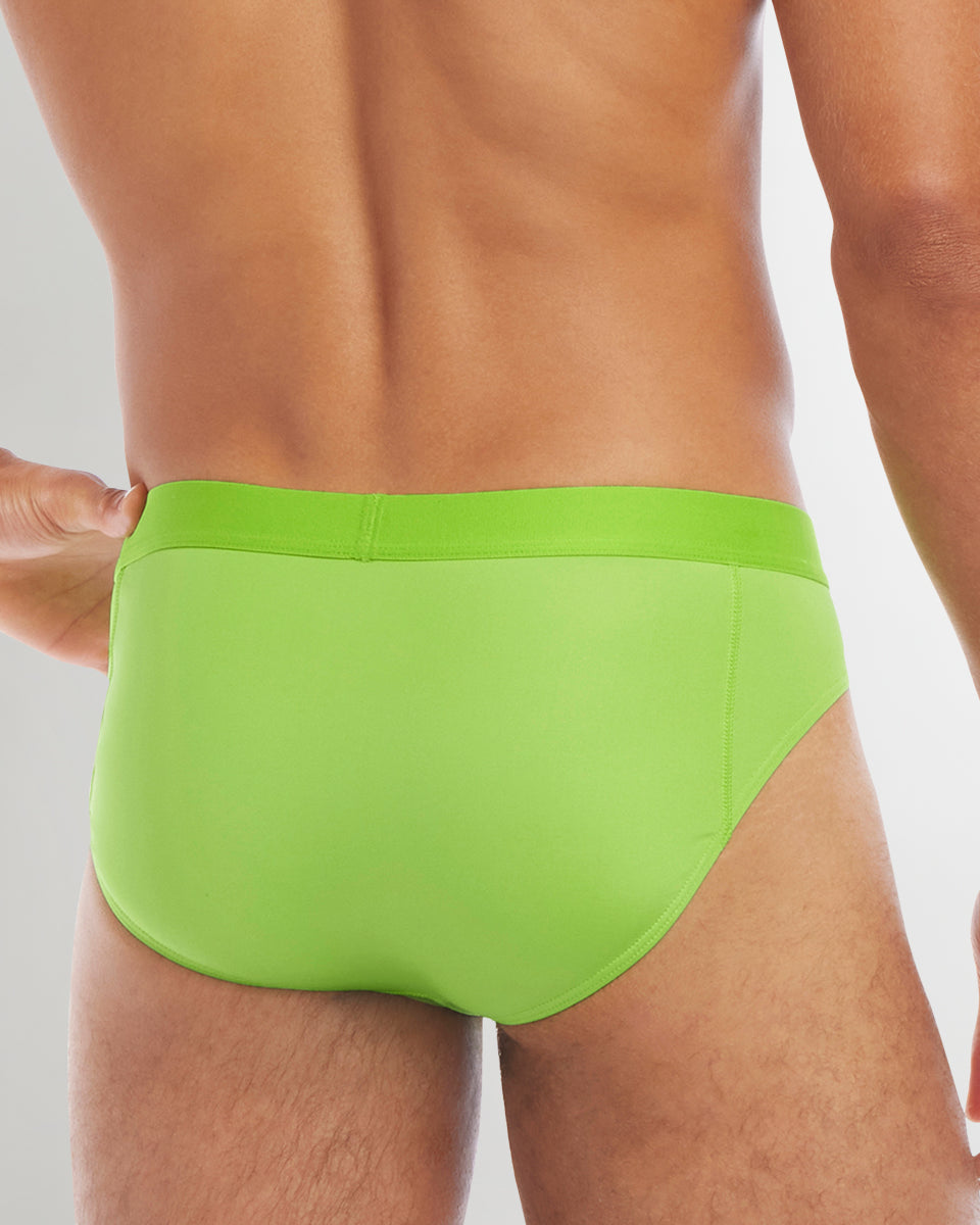 2(X)IST Sliq Brief 2(X)IST Sliq Brief Jasmine-green