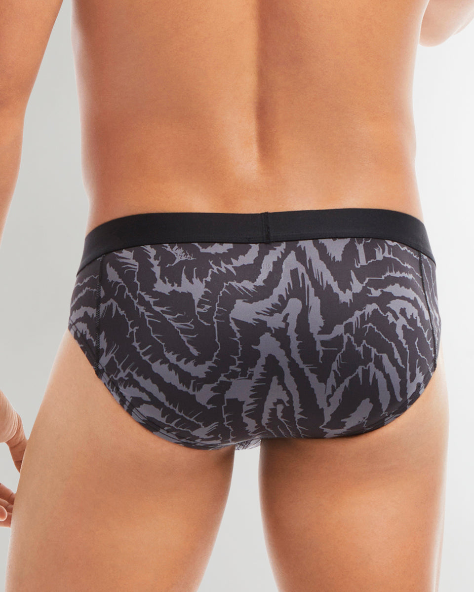 2(X)IST Sliq Brief 2(X)IST Sliq Brief Distorted-zebra
