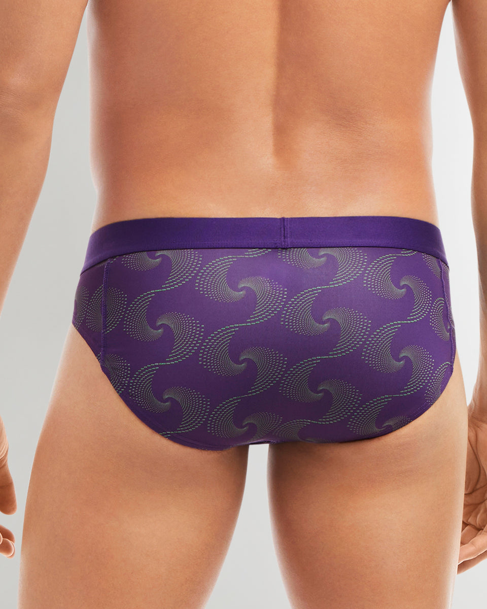 2(X)IST Sliq Brief 2(X)IST Sliq Brief Spiral-print