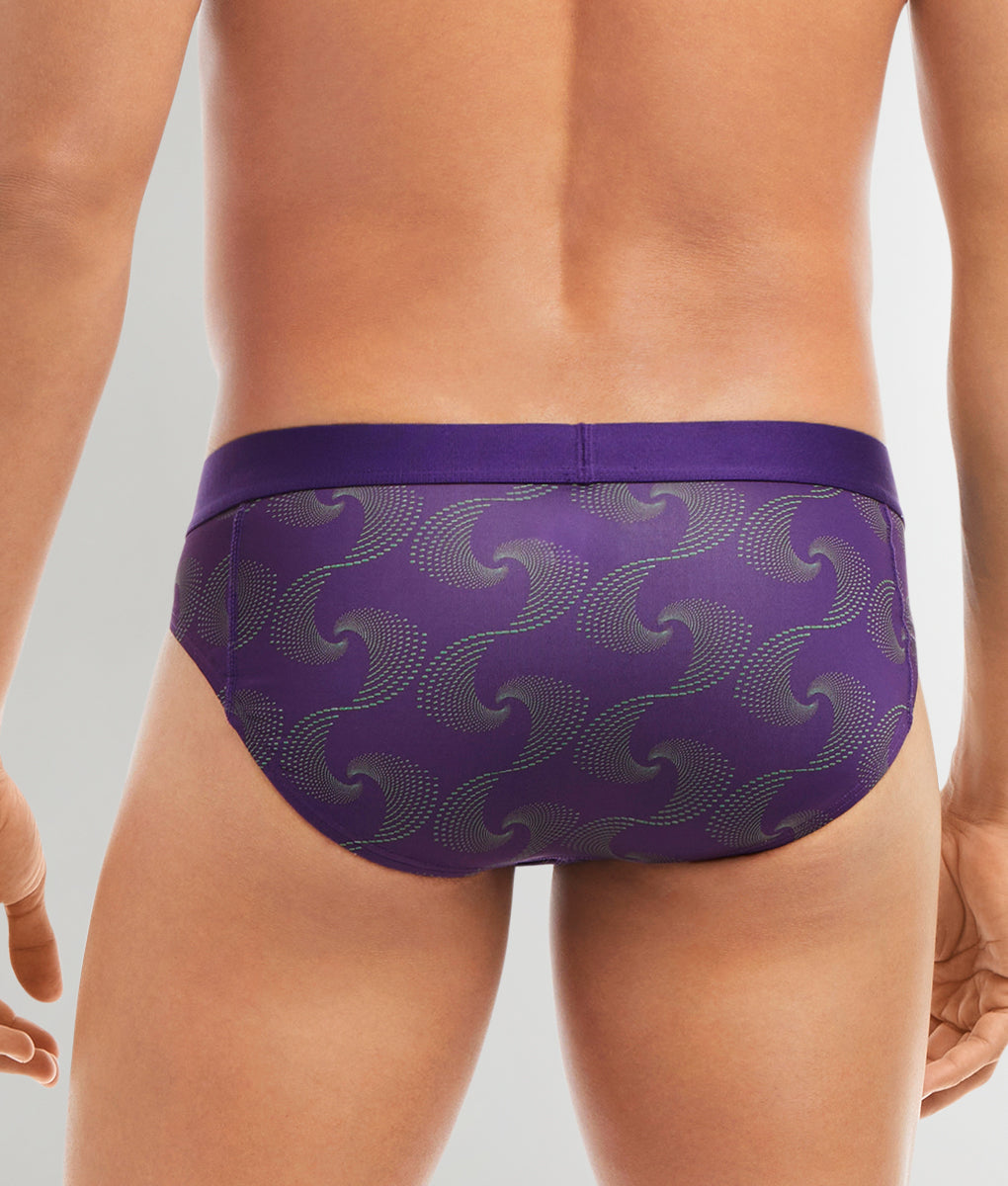 2(X)IST Sliq Brief 2(X)IST Sliq Brief Spiral-print