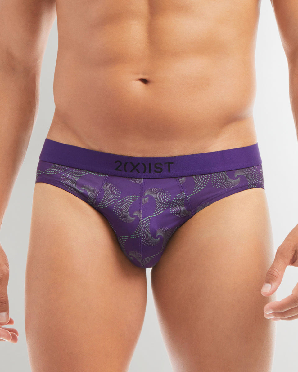 2(X)IST Sliq Brief 2(X)IST Sliq Brief Spiral-print