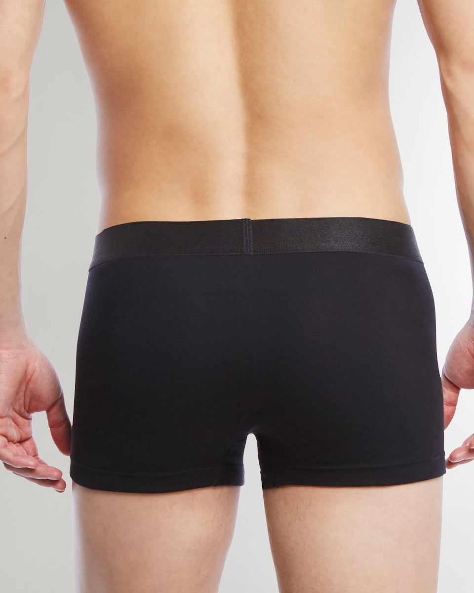 2xist Pima Cotton Trunk Black