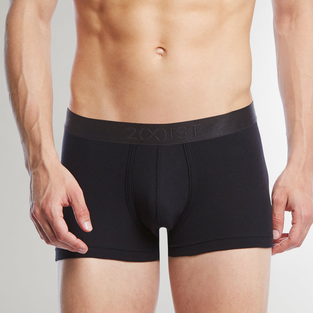 2xist Pima Cotton Trunk Black