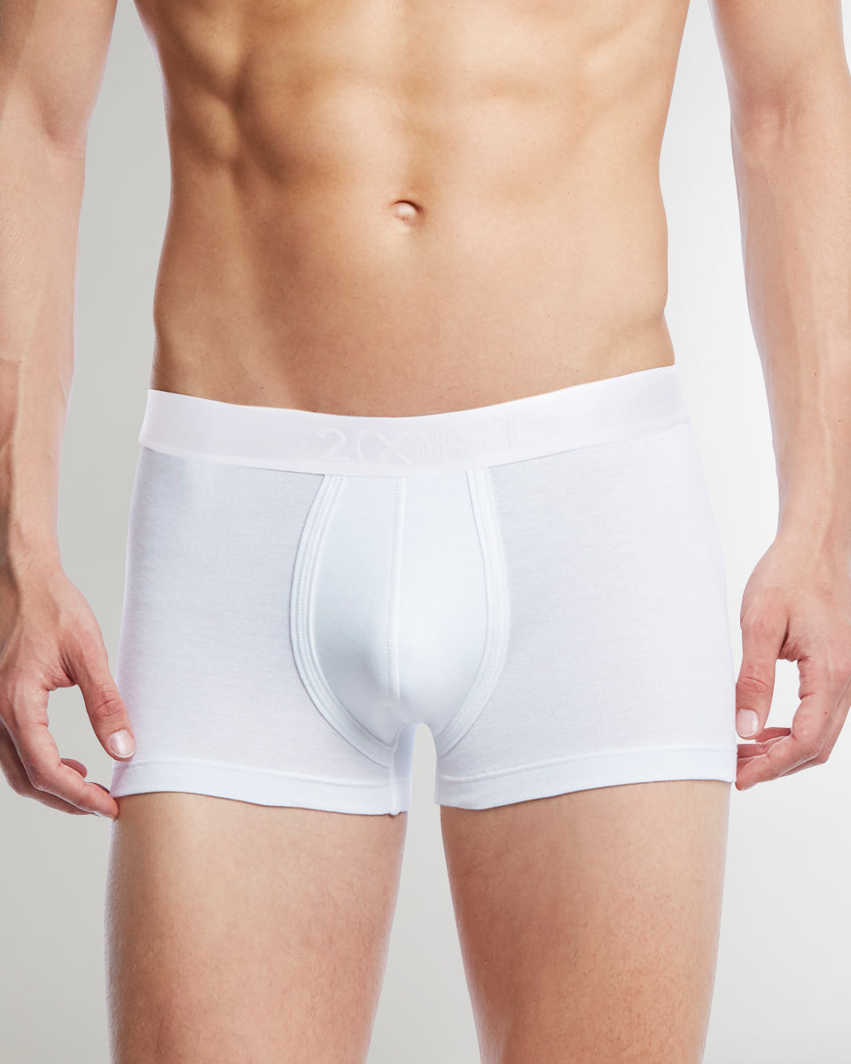 2(X)IST Pima Cotton Trunk White