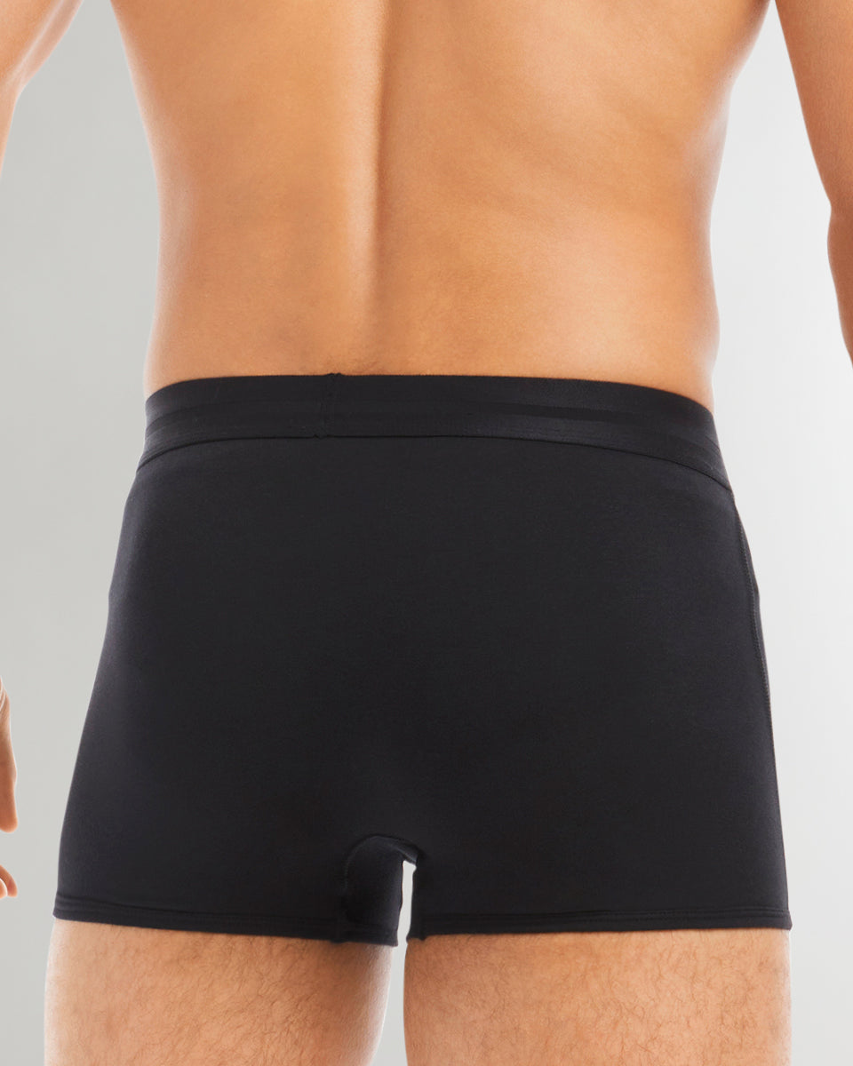 2(X)IST Luxe Low Rise Trunk 2(X)IST Luxe Low Rise Trunk Black-beauty