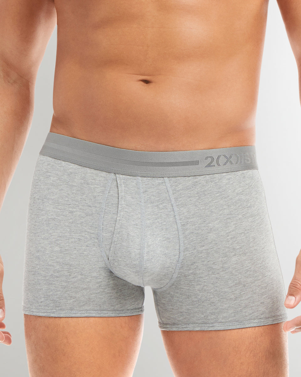 2(X)IST Dream Low Rise Trunk Grey-heather