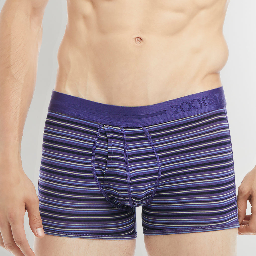 2(X)IST Luxe Low Rise Trunk 2(X)IST Luxe Low Rise Trunk Ink-blot-stripe