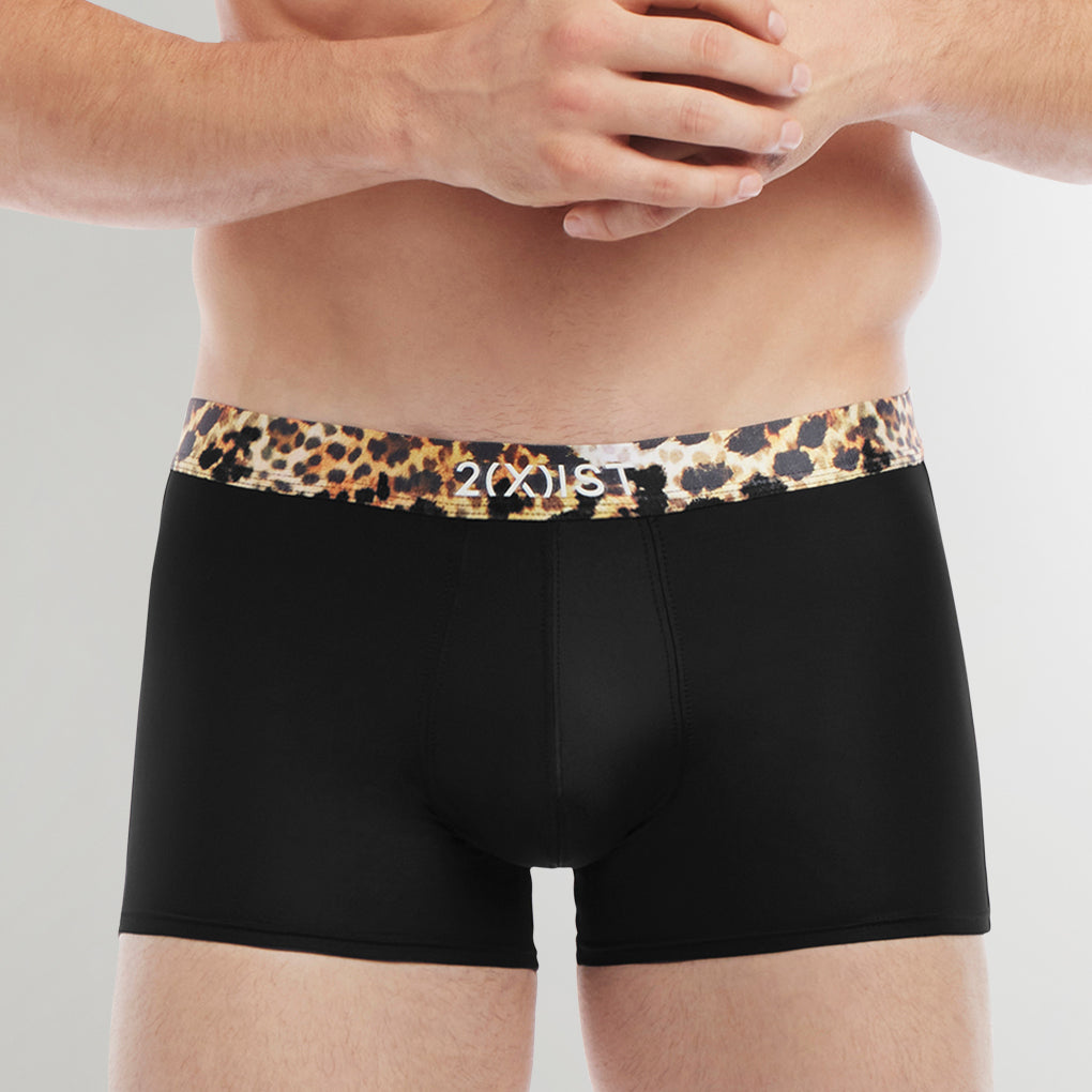 2(X)IST SLIQ Trunk 2(X)IST SLIQ Trunk Black-beauty-w-mixed-leopard-waistband