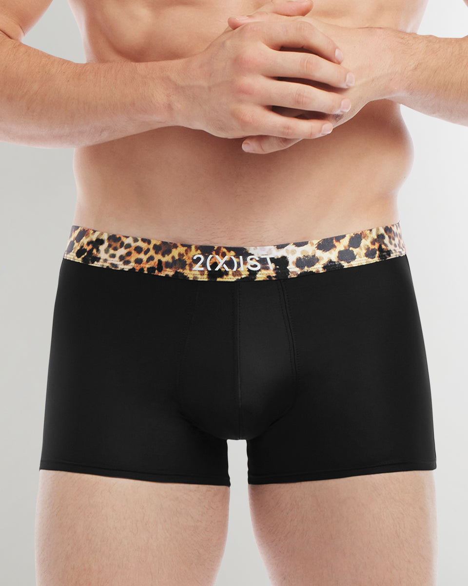 2(X)IST SLIQ Trunk 2(X)IST SLIQ Trunk Black-beauty-w-mixed-leopard-waistband