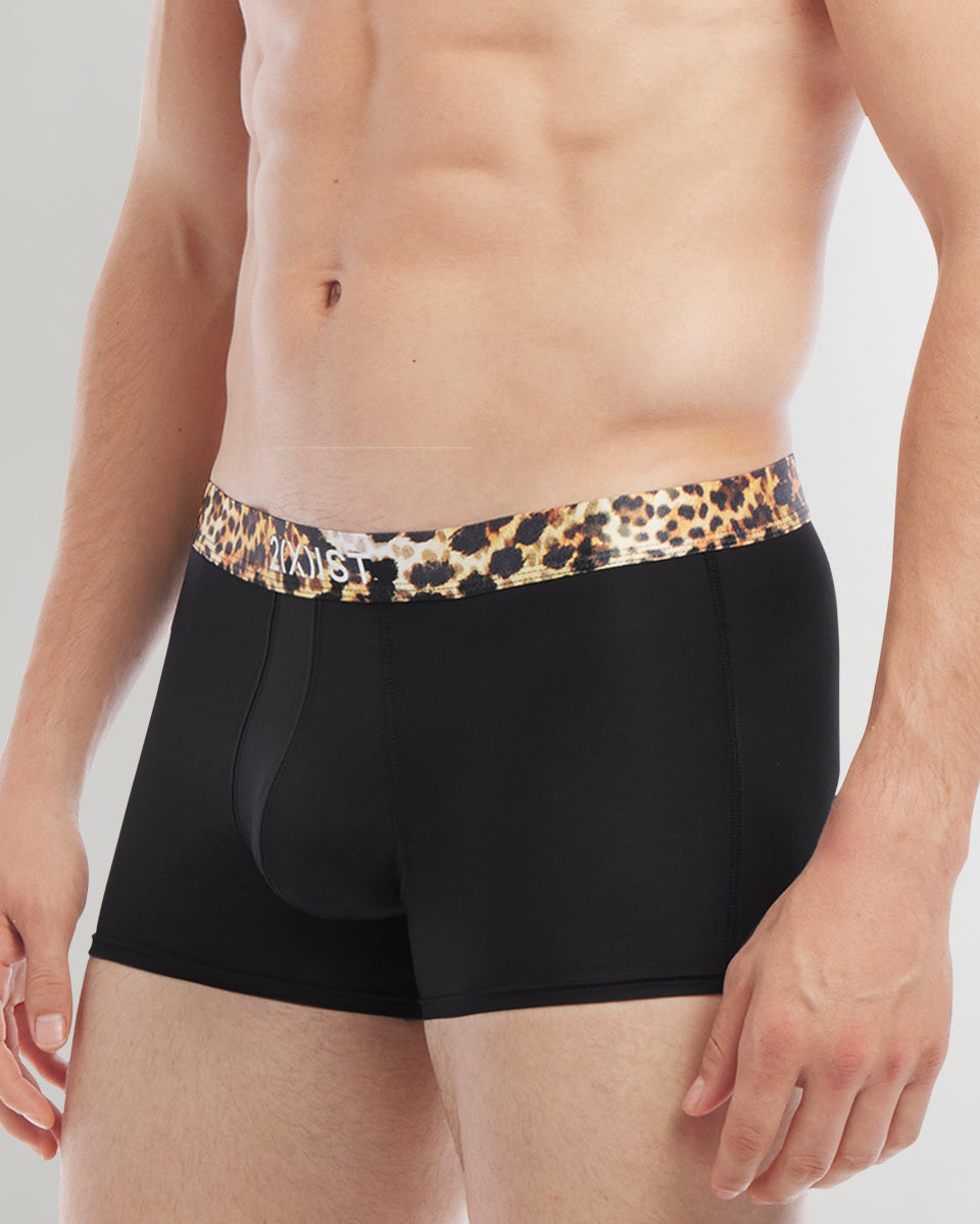 2(X)IST SLIQ Trunk 2(X)IST SLIQ Trunk Black-beauty-w-mixed-leopard-waistband