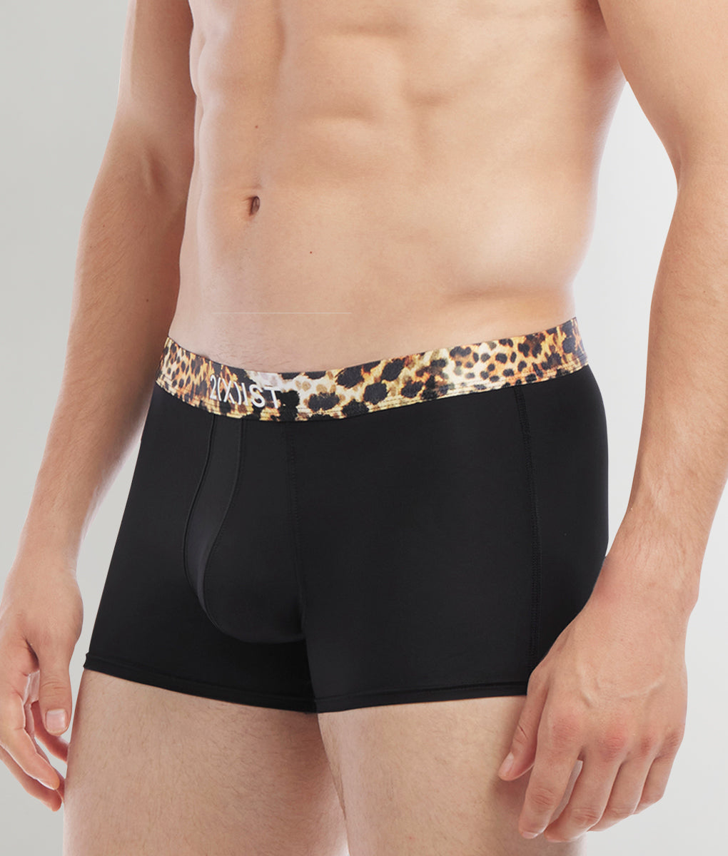 2(X)IST SLIQ Trunk 2(X)IST SLIQ Trunk Black-beauty-w-mixed-leopard-waistband