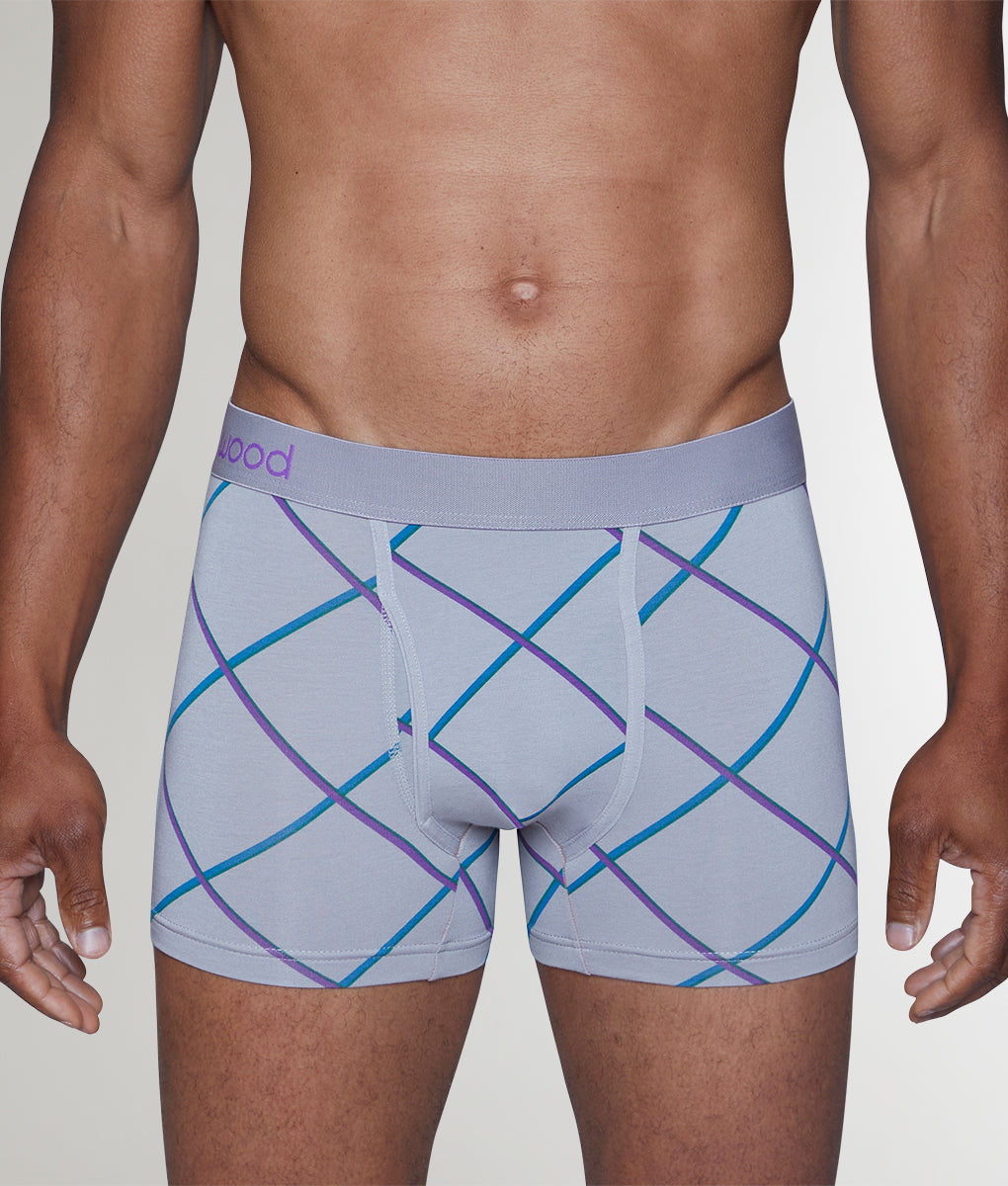 Wood Boxer Brief with Fly Crosscut