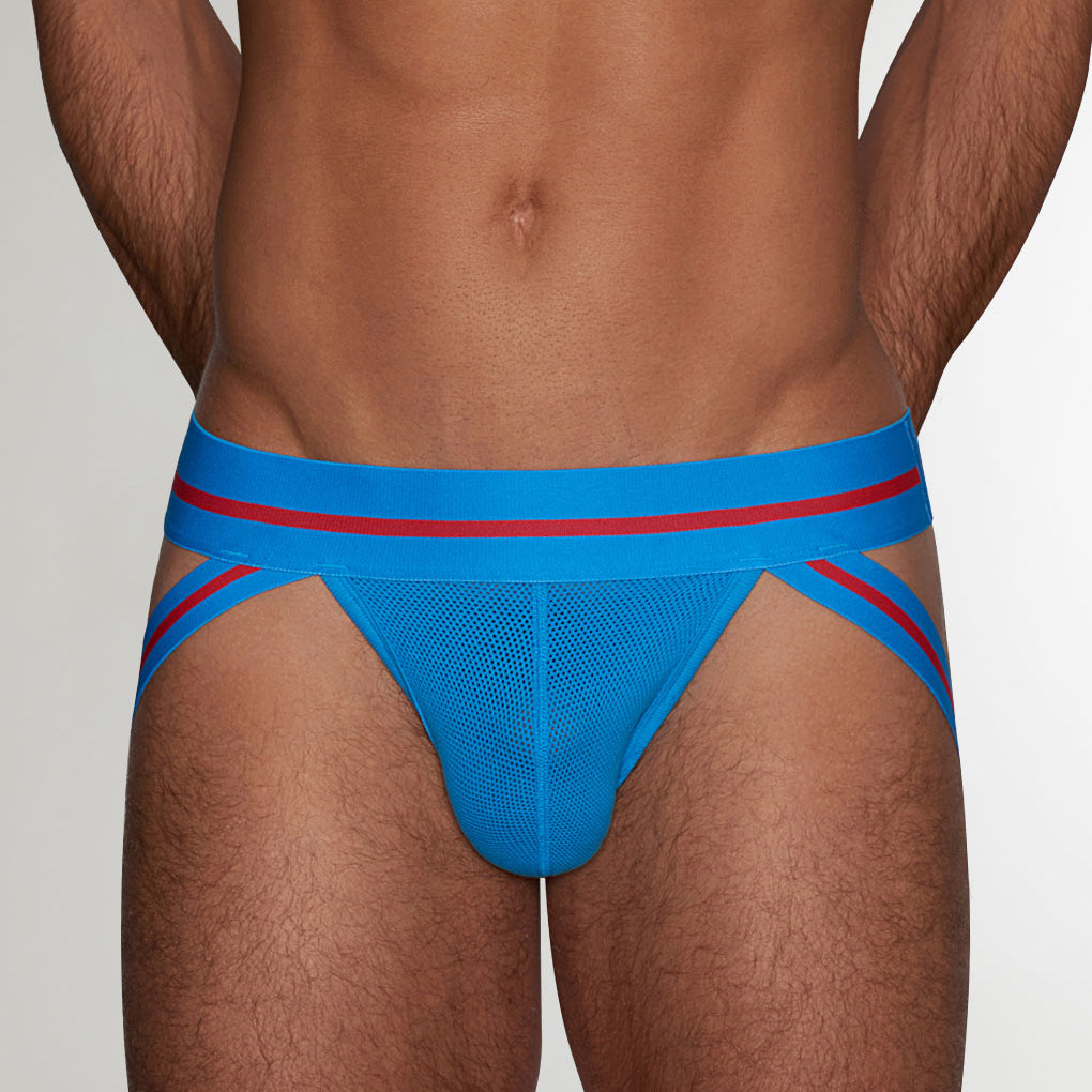 C-IN2 Scrimmage Jockstrap Brinley-blue