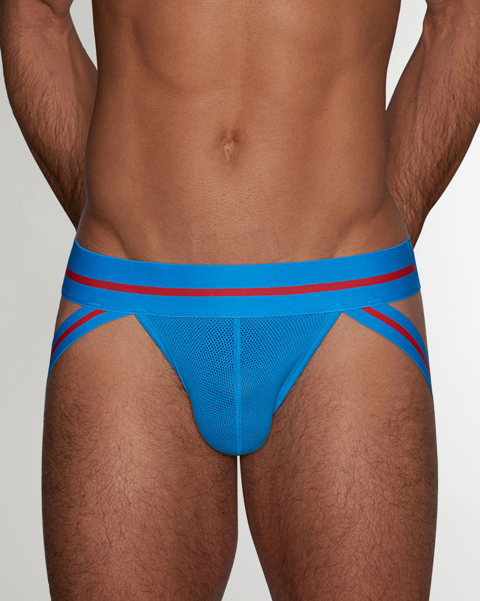 C-IN2 Scrimmage Jockstrap Brinley-blue