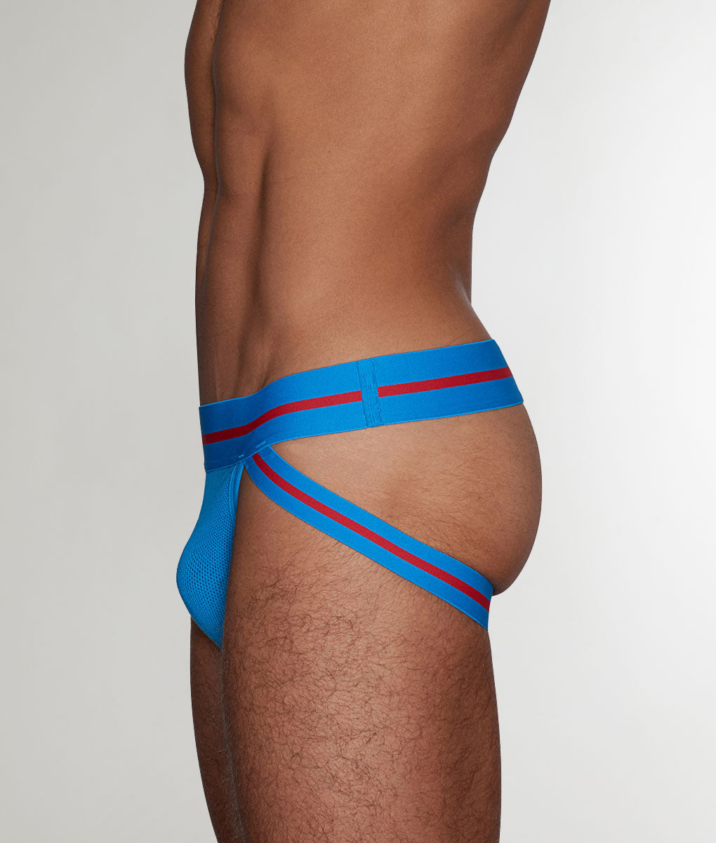 C-IN2 Scrimmage Jockstrap Brinley-blue