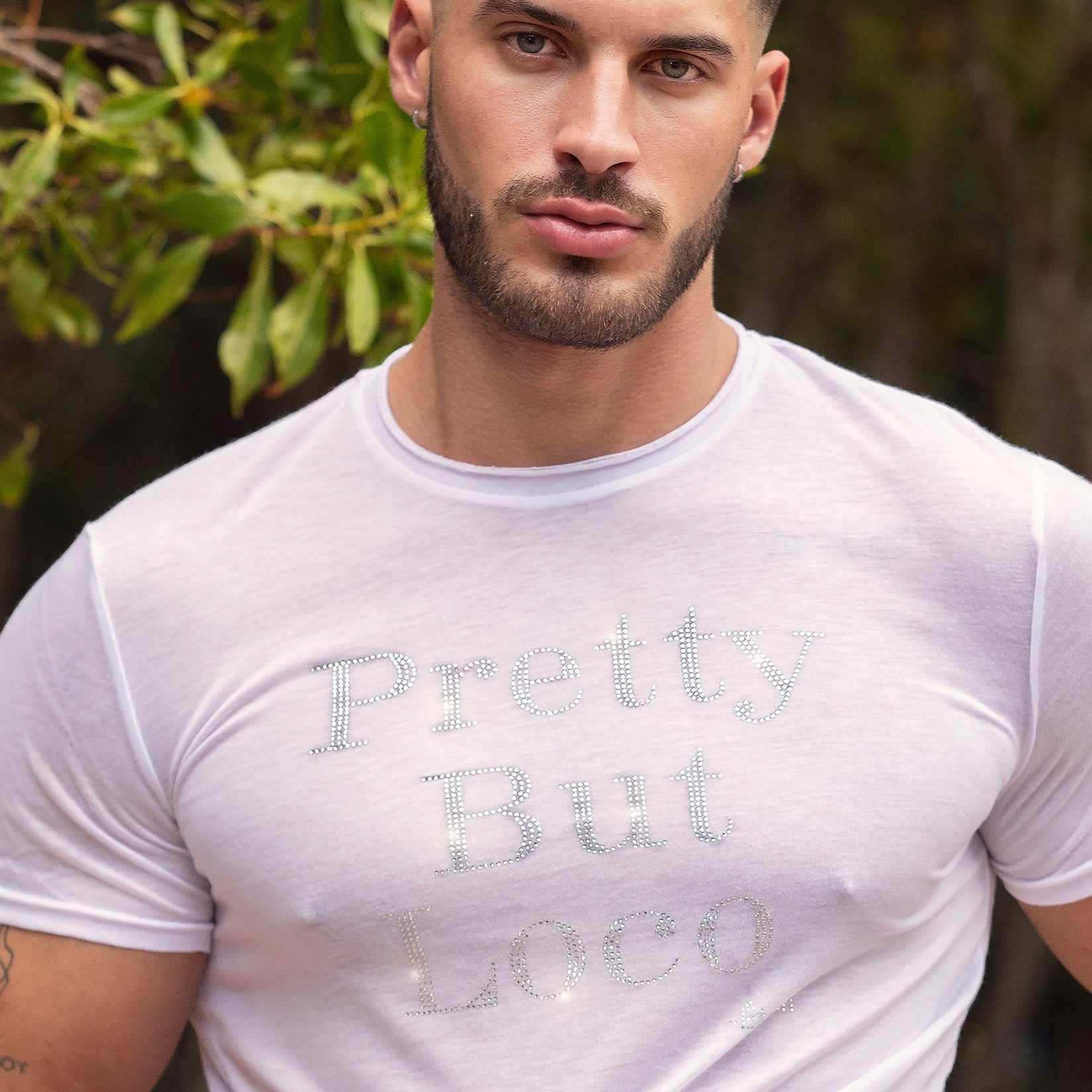 Etalon by Steve Canar Crystal Pretty But Loco Tee