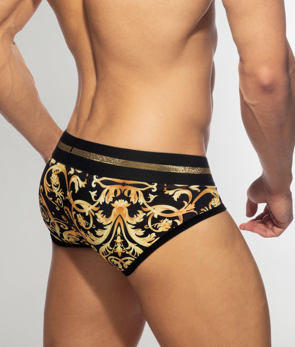 Addicted Versailles Golden Brief Addicted Versailles Golden Brief Black