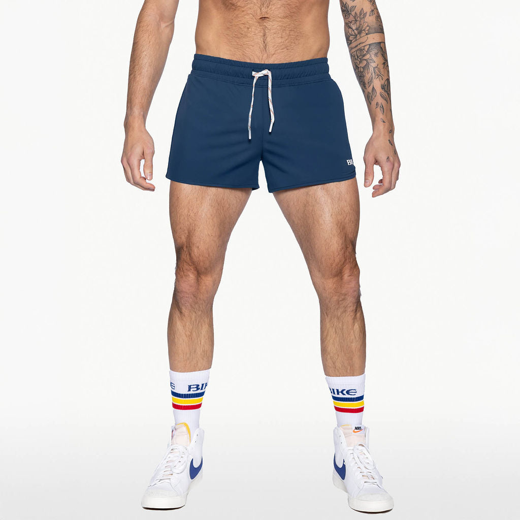 Bike Athletic Track Short Navy