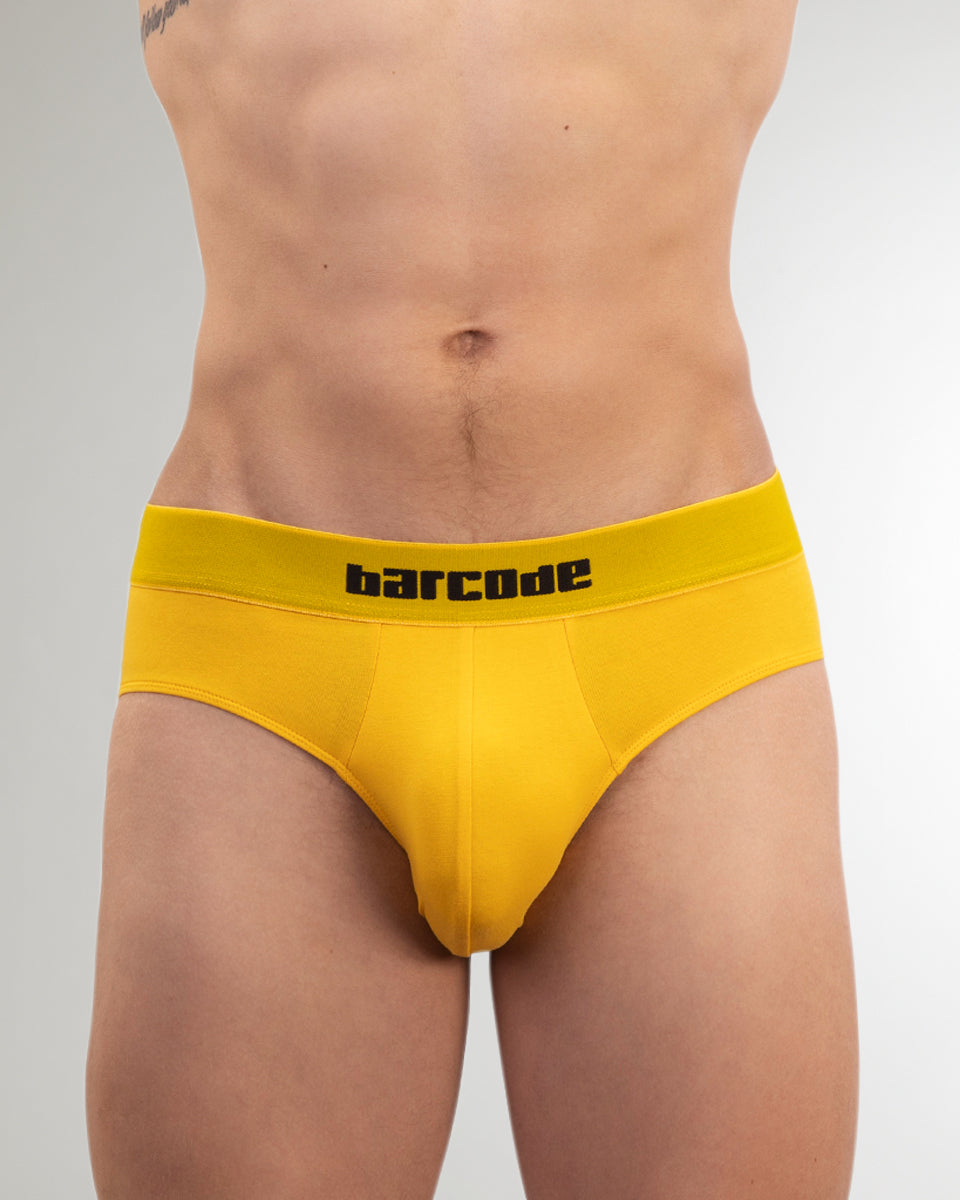 Barcode Berlin Basic Costas Hip Brief Yellow