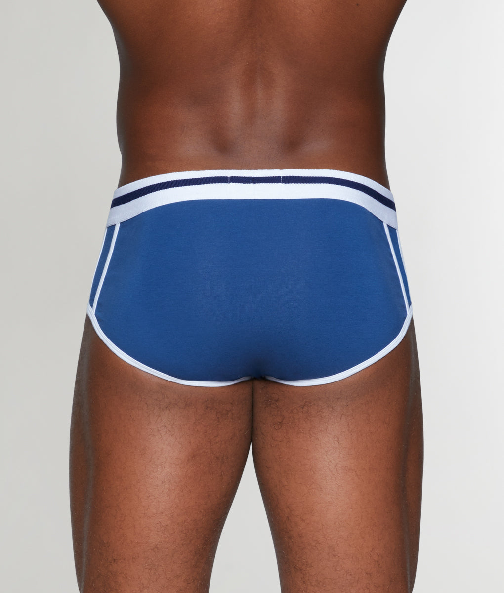 Bluebuck Nautical Brief Bluebuck Nautical Brief Navy-white