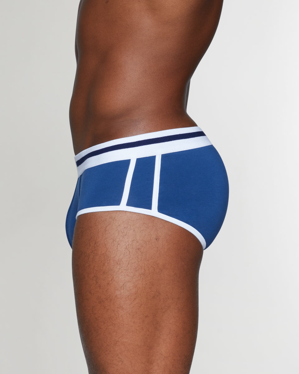 Bluebuck Nautical Brief Bluebuck Nautical Brief Navy-white