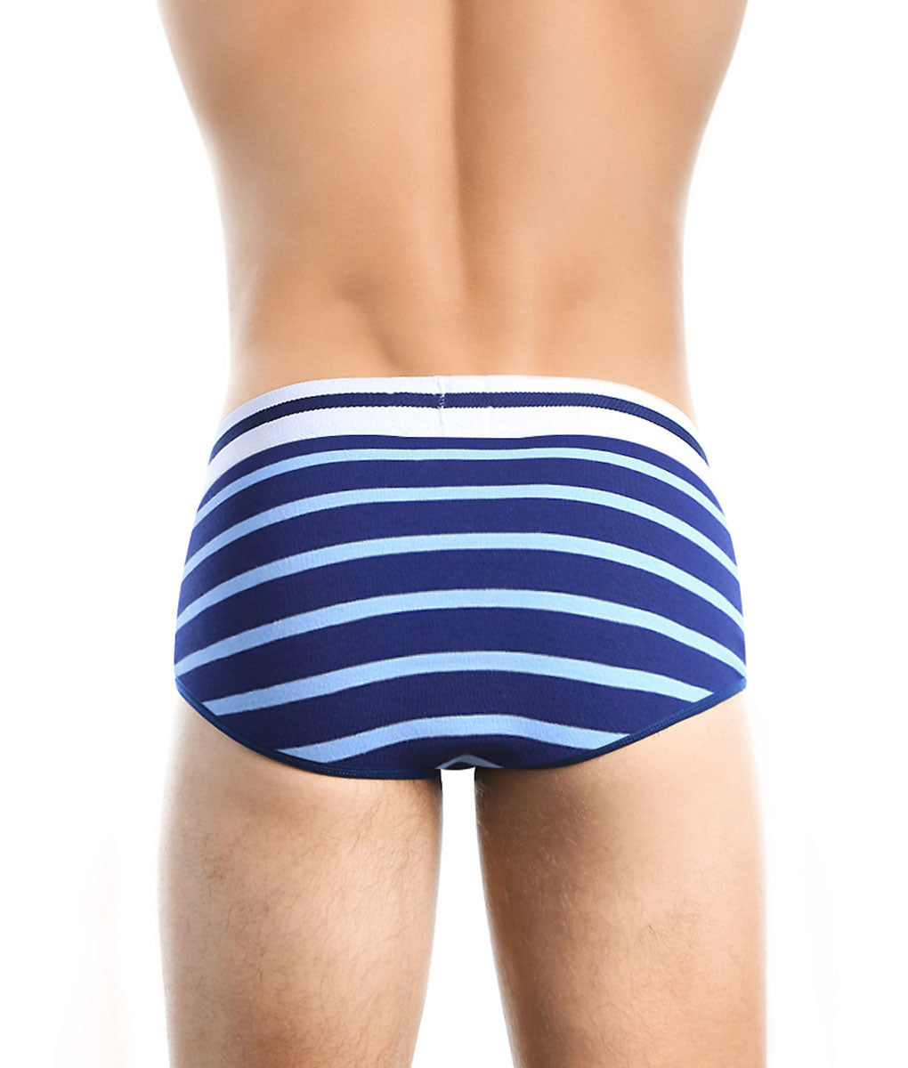 Bluebuck Nautical Brief Bluebuck Nautical Brief Light-blue-stripes