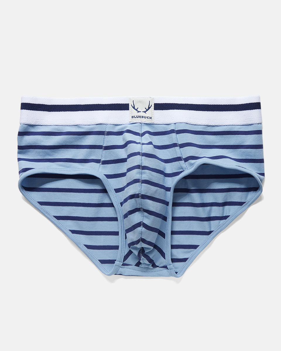Bluebuck Nautical Brief Bluebuck Nautical Brief Ice-bluenavy-stripes