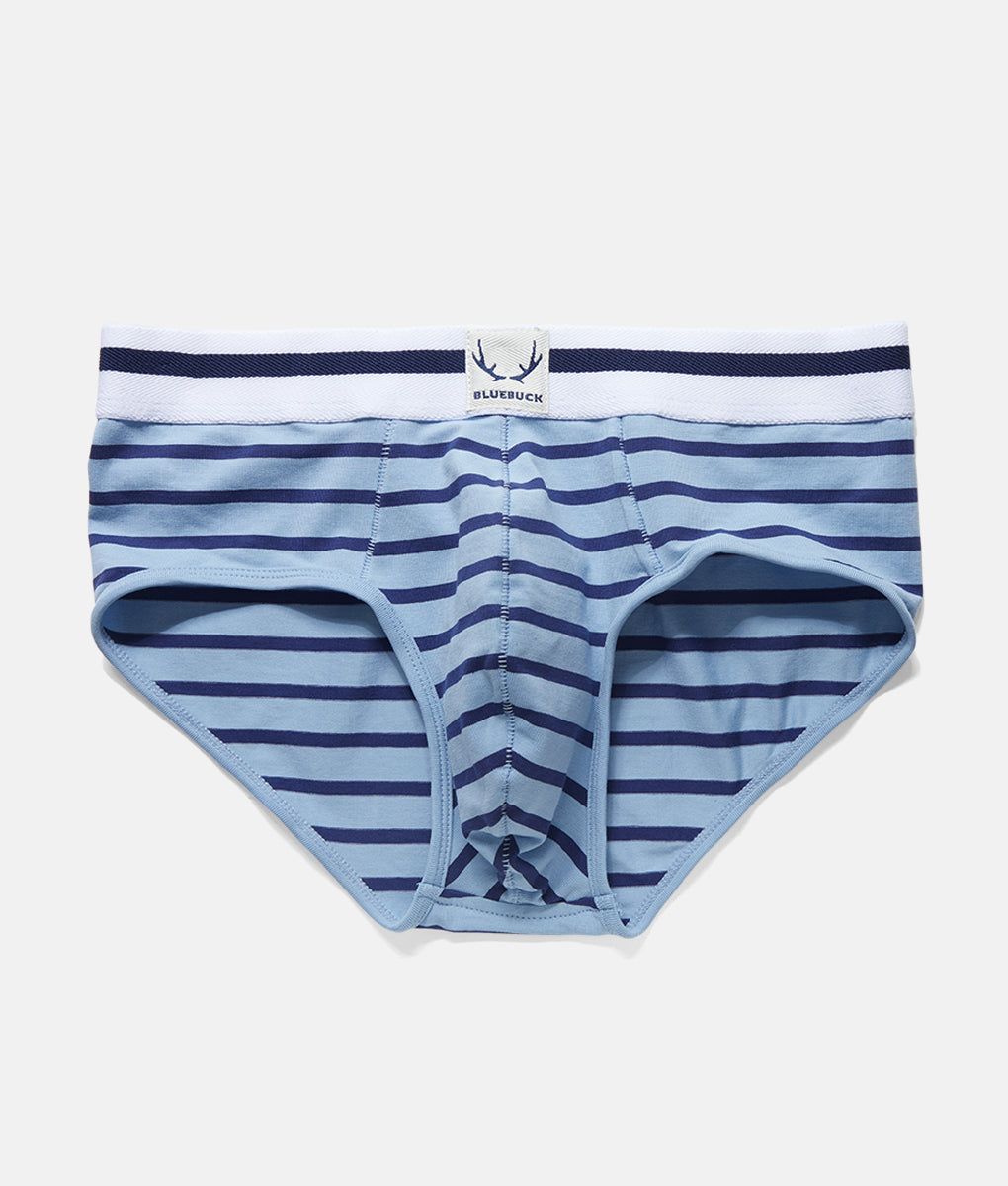 Bluebuck Nautical Brief Bluebuck Nautical Brief Ice-bluenavy-stripes