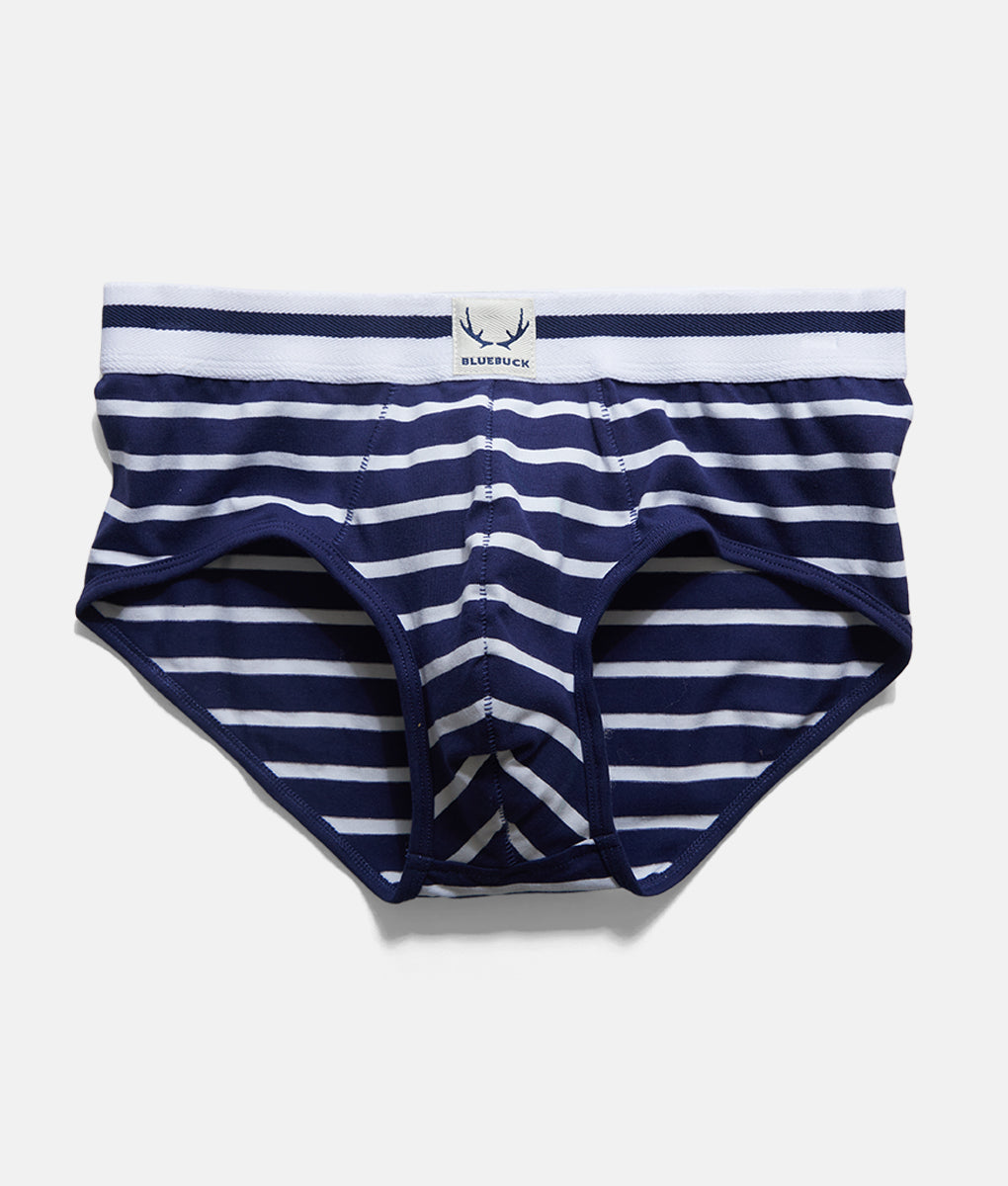 Bluebuck Nautical Brief Bluebuck Nautical Brief Navywhite-stripes