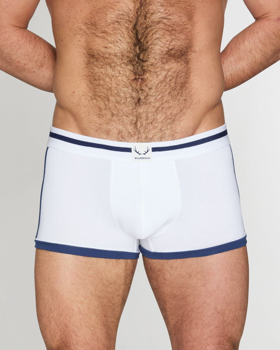 Bluebuck Nautical Trunk Bluebuck Nautical Trunk White-w-navy-border