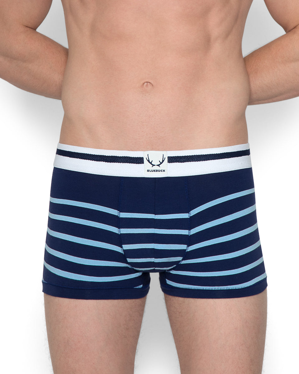 Bluebuck Nautical Trunk Bluebuck Nautical Trunk Navy-light-blue-stripes