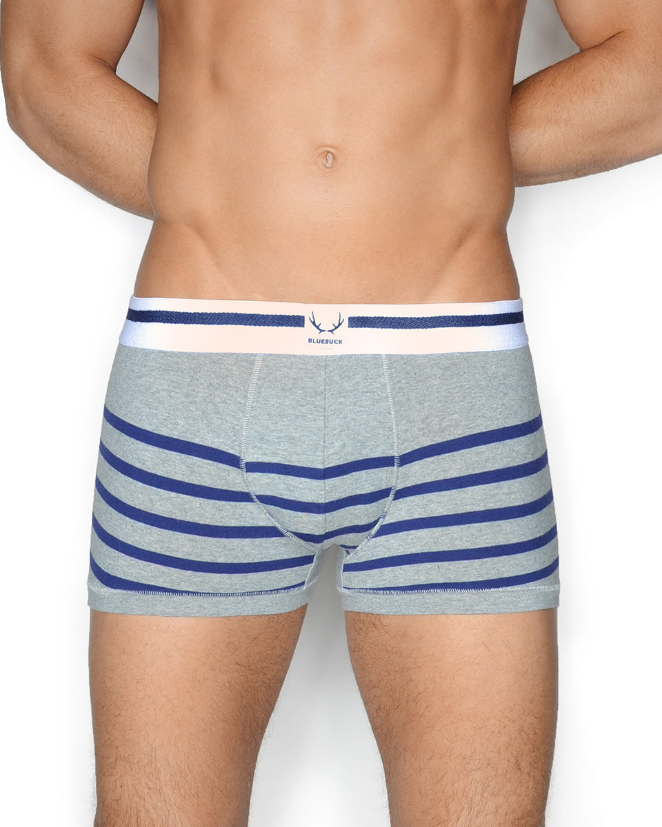 Bluebuck Nautical Trunk Bluebuck Nautical Trunk Grey-navy-stripes
