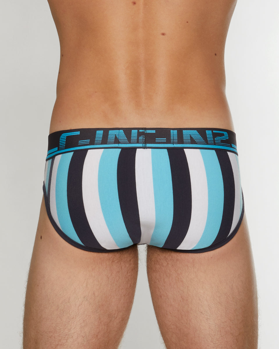 C-IN2 Super Bright Lo No Show Profile Brief C-IN2 Super Bright Lo No Show Profile Brief Blue-stripe