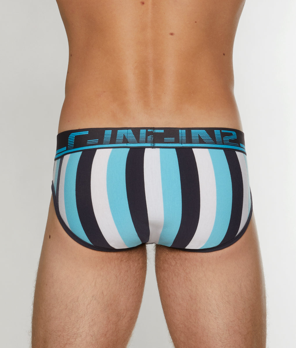 C-IN2 Super Bright Lo No Show Profile Brief C-IN2 Super Bright Lo No Show Profile Brief Blue-stripe