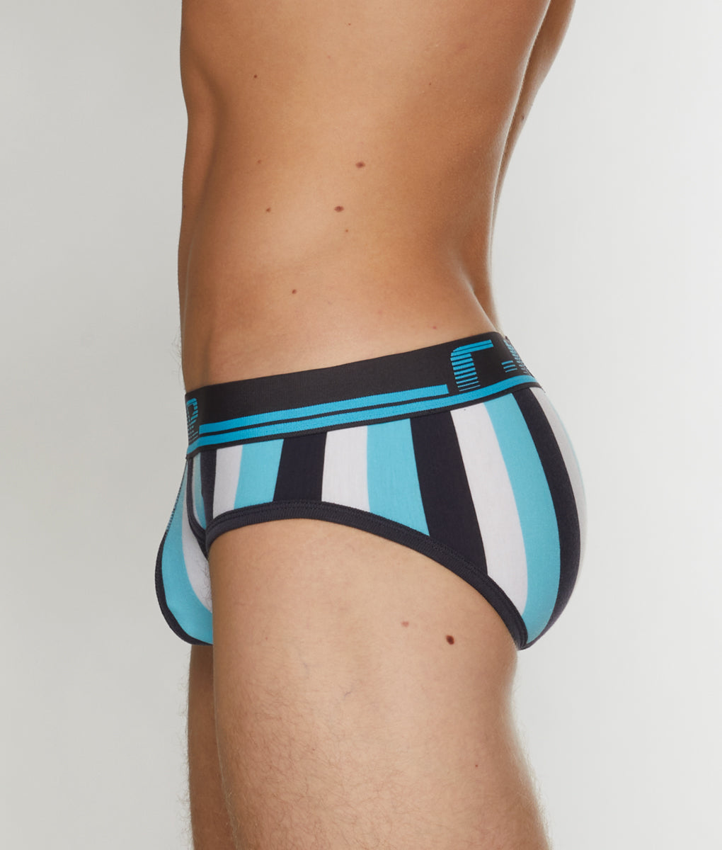 C-IN2 Super Bright Lo No Show Profile Brief C-IN2 Super Bright Lo No Show Profile Brief Blue-stripe
