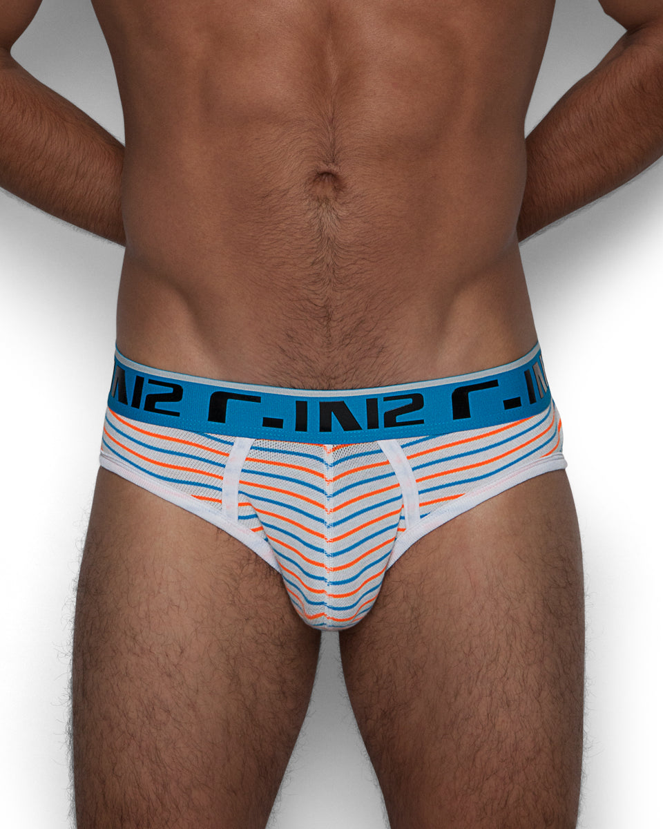 C-IN2 Super Bright Lo No Show Profile Brief C-IN2 Super Bright Lo No Show Profile Brief White-sonic-blue