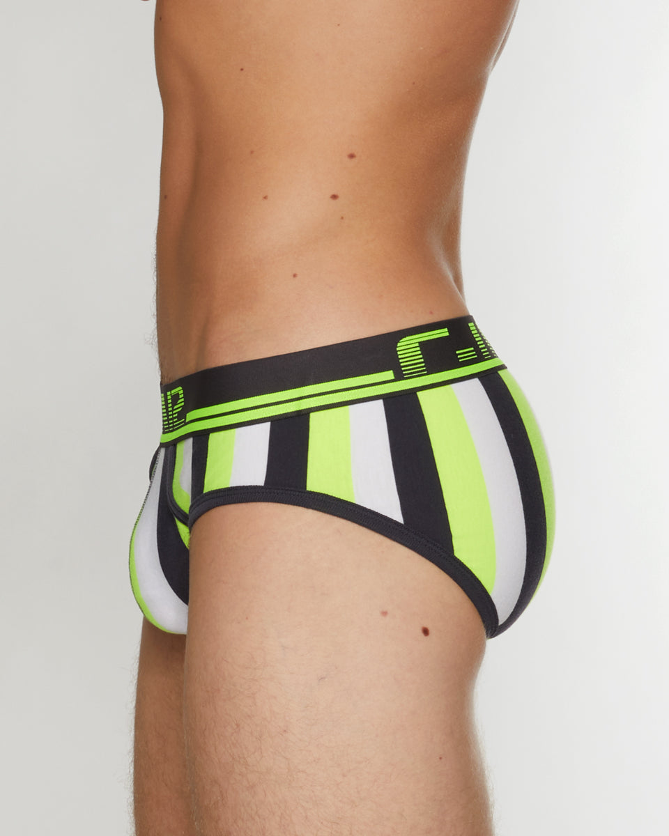 C-IN2 Super Bright Lo No Show Profile Brief C-IN2 Super Bright Lo No Show Profile Brief Yellow-stripe