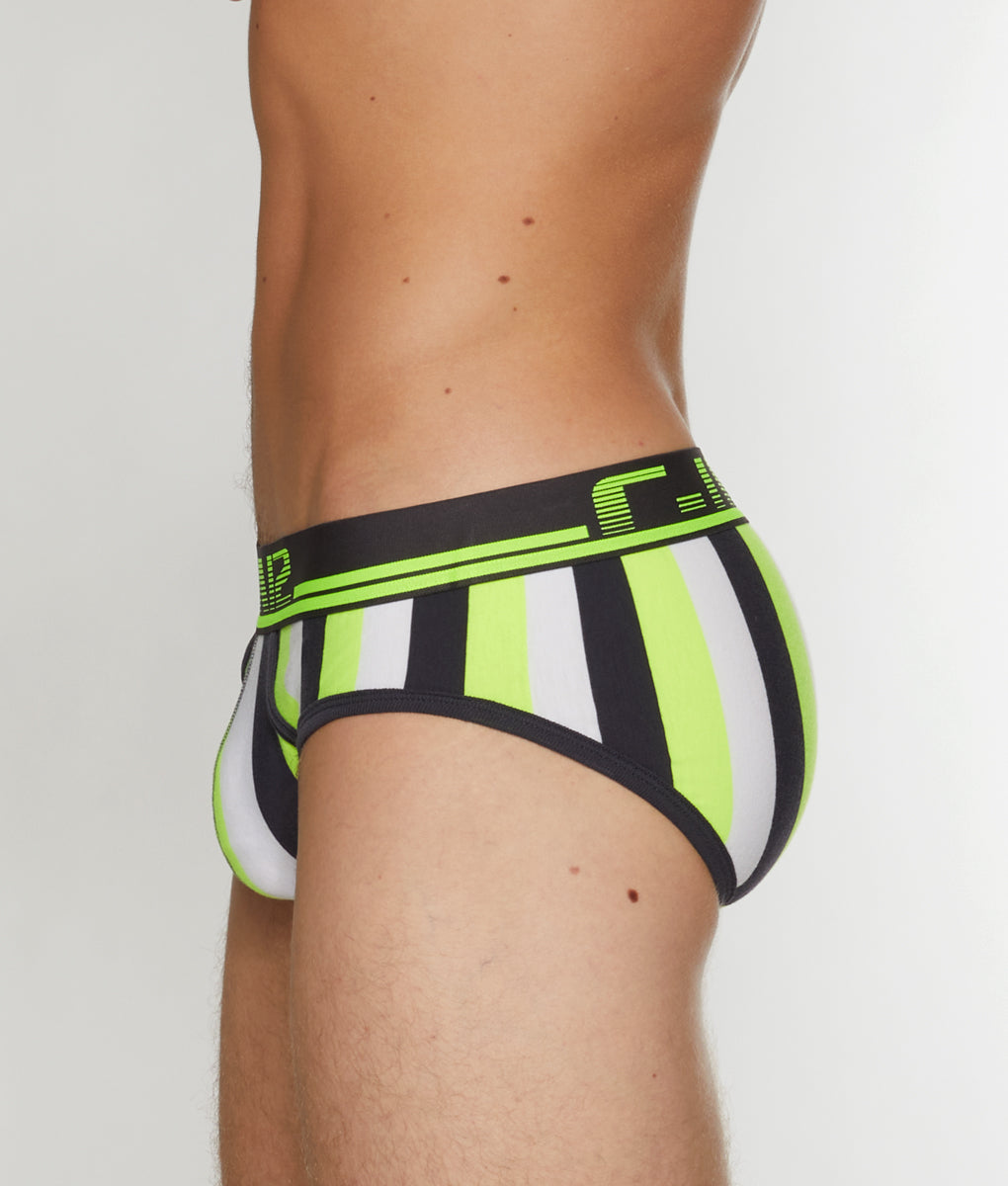 C-IN2 Super Bright Lo No Show Profile Brief C-IN2 Super Bright Lo No Show Profile Brief Yellow-stripe