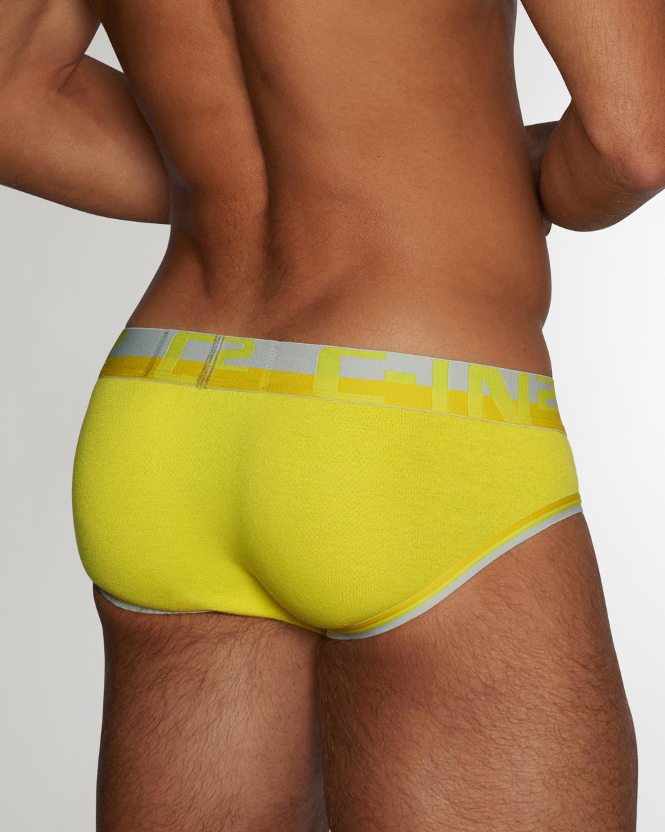 C-IN2 Mesh Low Rise Brief C-IN2 Mesh Low Rise Brief Yaron-yellow