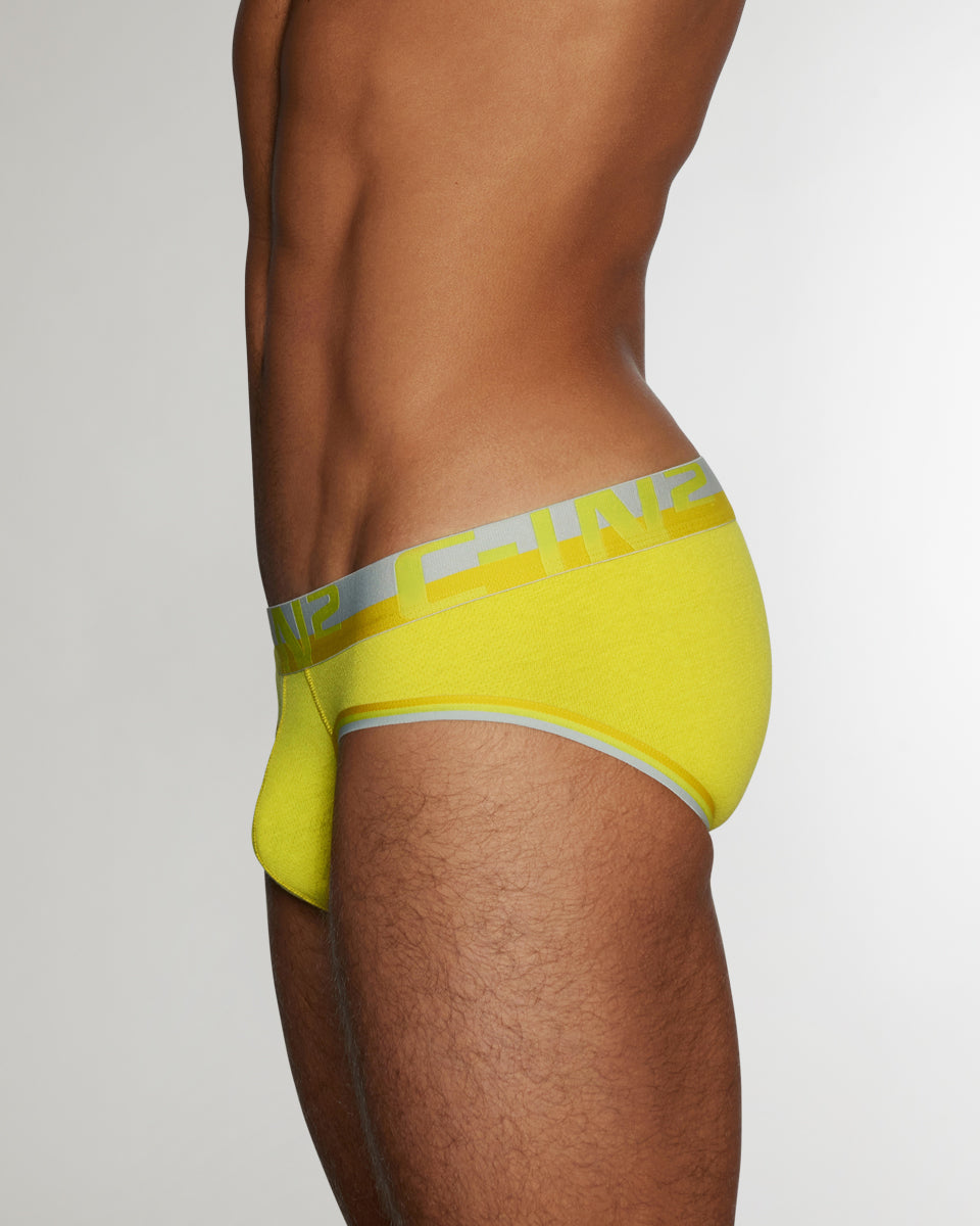 C-IN2 Mesh Low Rise Brief C-IN2 Mesh Low Rise Brief Yaron-yellow