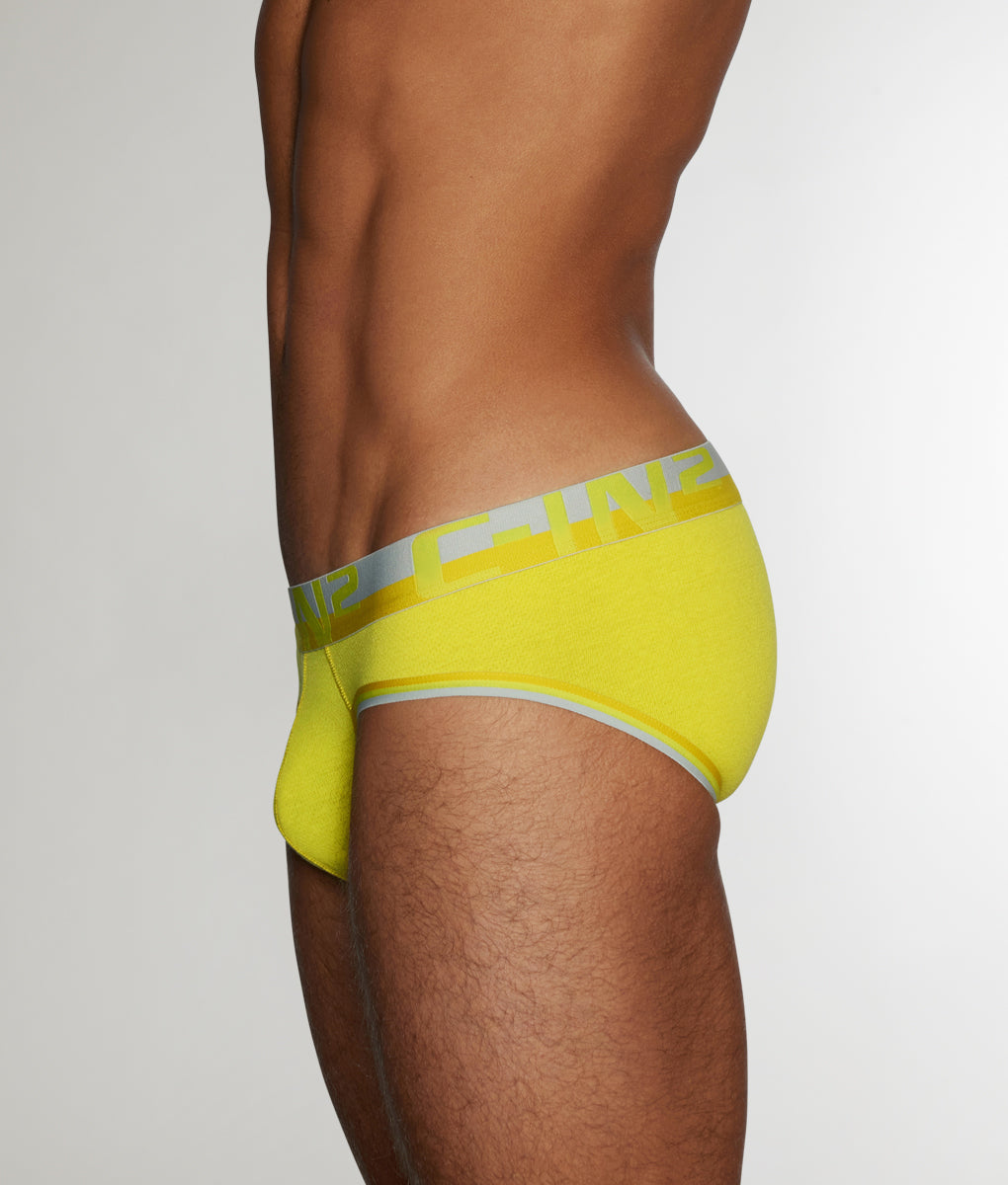 C-IN2 Mesh Low Rise Brief C-IN2 Mesh Low Rise Brief Yaron-yellow