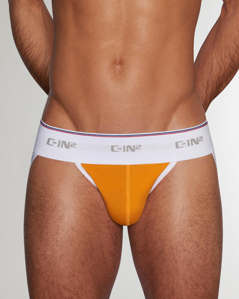 C-IN2 Throwback Dash Jockstrap C-IN2 Throwback Dash Jockstrap Orlando-orange