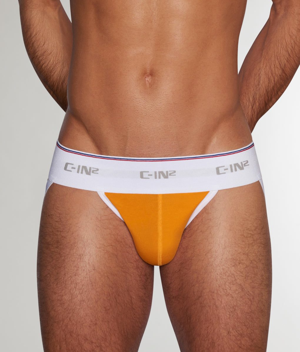 C-IN2 Throwback Dash Jockstrap C-IN2 Throwback Dash Jockstrap Orlando-orange
